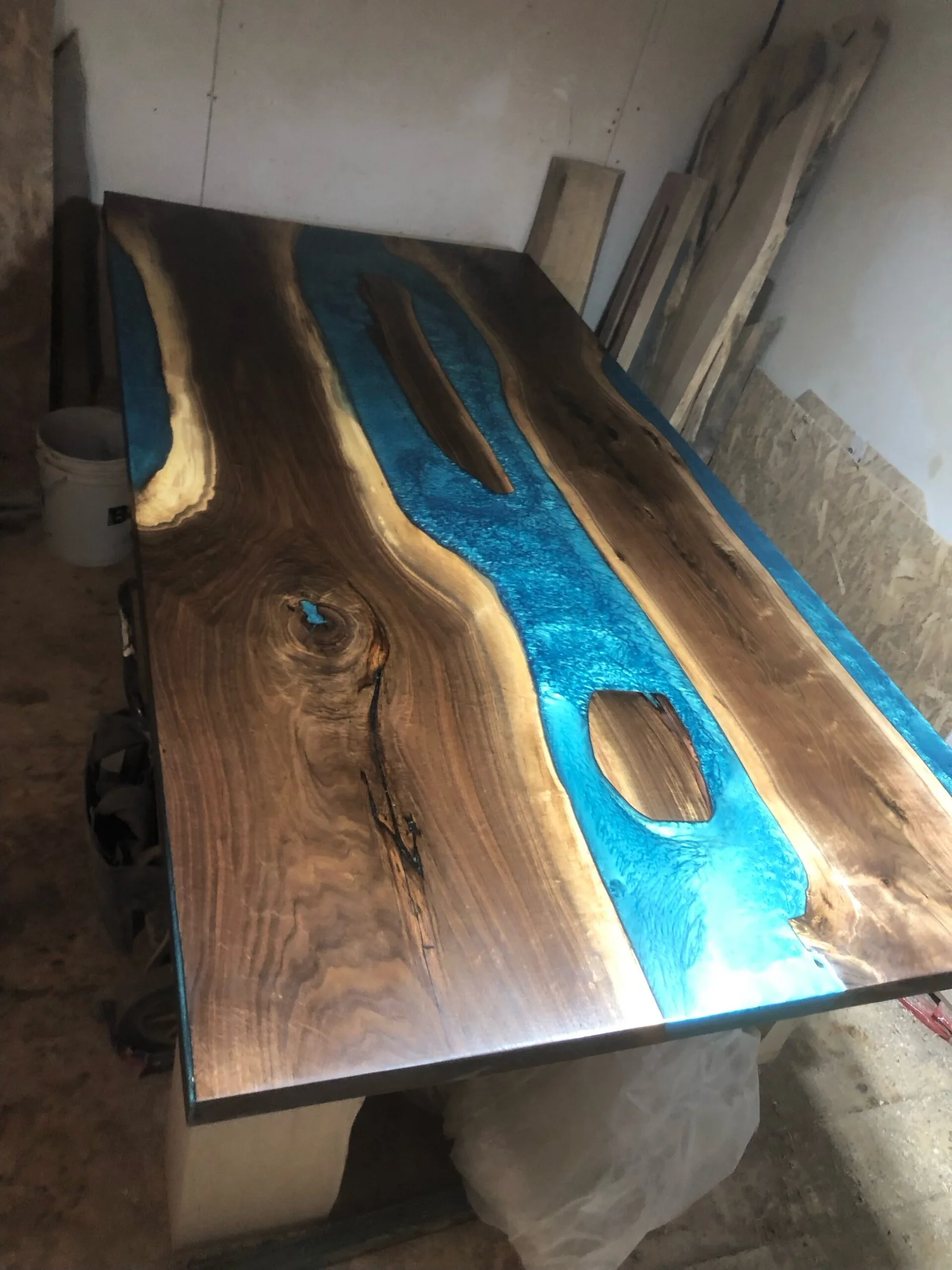 custom-black-walnut-epoxy-river-boardroom-table-8ft-riverside-workshop Custom 8ft black walnut epoxy river boardroom table handcrafted in Canada
